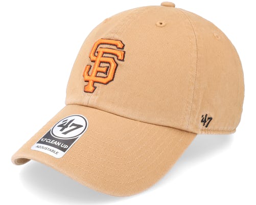 San Francisco Giants MLB Clean Up Camel Dad Cap - 47 Brand