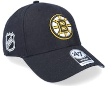 Boston Bruins NHL Sure Shot MVP Black Adjustable - 47 Brand