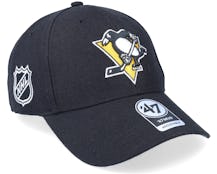 Pittsburgh Penguins NHL Sure Shot MVP Black Adjustable - 47 Brand