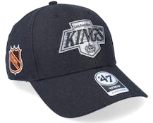 Los Angeles Kings Vintage Sure Shot MVP Black Adjustable - 47 Brand