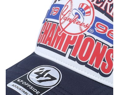 NY Yankees World Series Cap Champions Foam '47 Offside DT