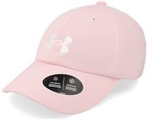 Kids Ua Play Up Hat Prime Pink/White Dad Cap - Under Armour