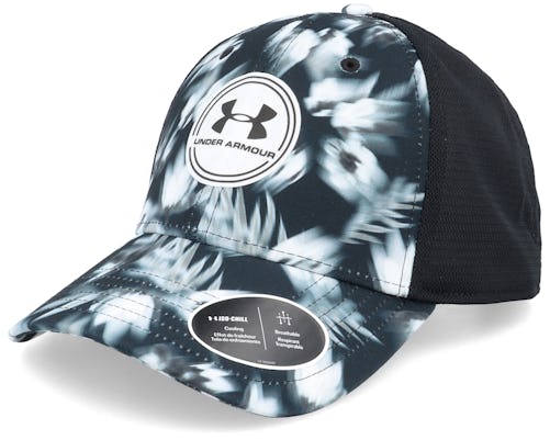 Iso-chill Driver Mesh Black/Black Adjustable - Under Armour cap