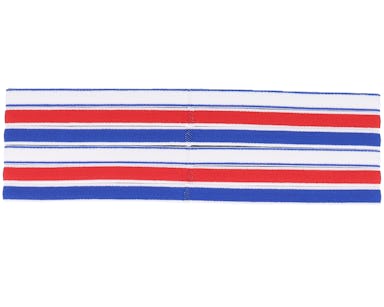 6 Pack Mini Royal/Red/White Headbands - Under Armour