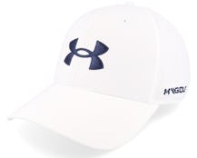 Golf96 Hat White Adjustable - Under Armour