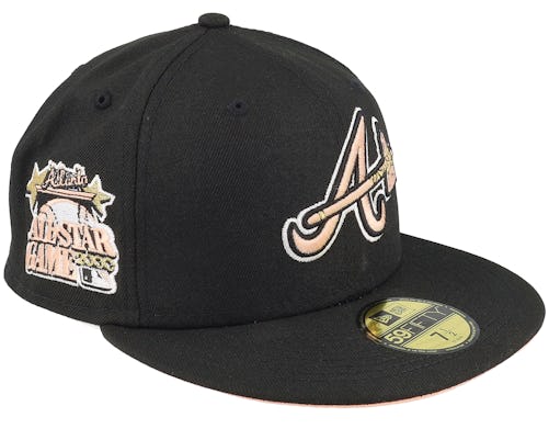 Atlanta Braves Echo 59FIFTY Black/Peach Fitted - New Era cap