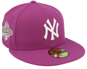 New York Yankees Quick Turn 59FIFTY Ws96 S Grape Fitted Hatstore