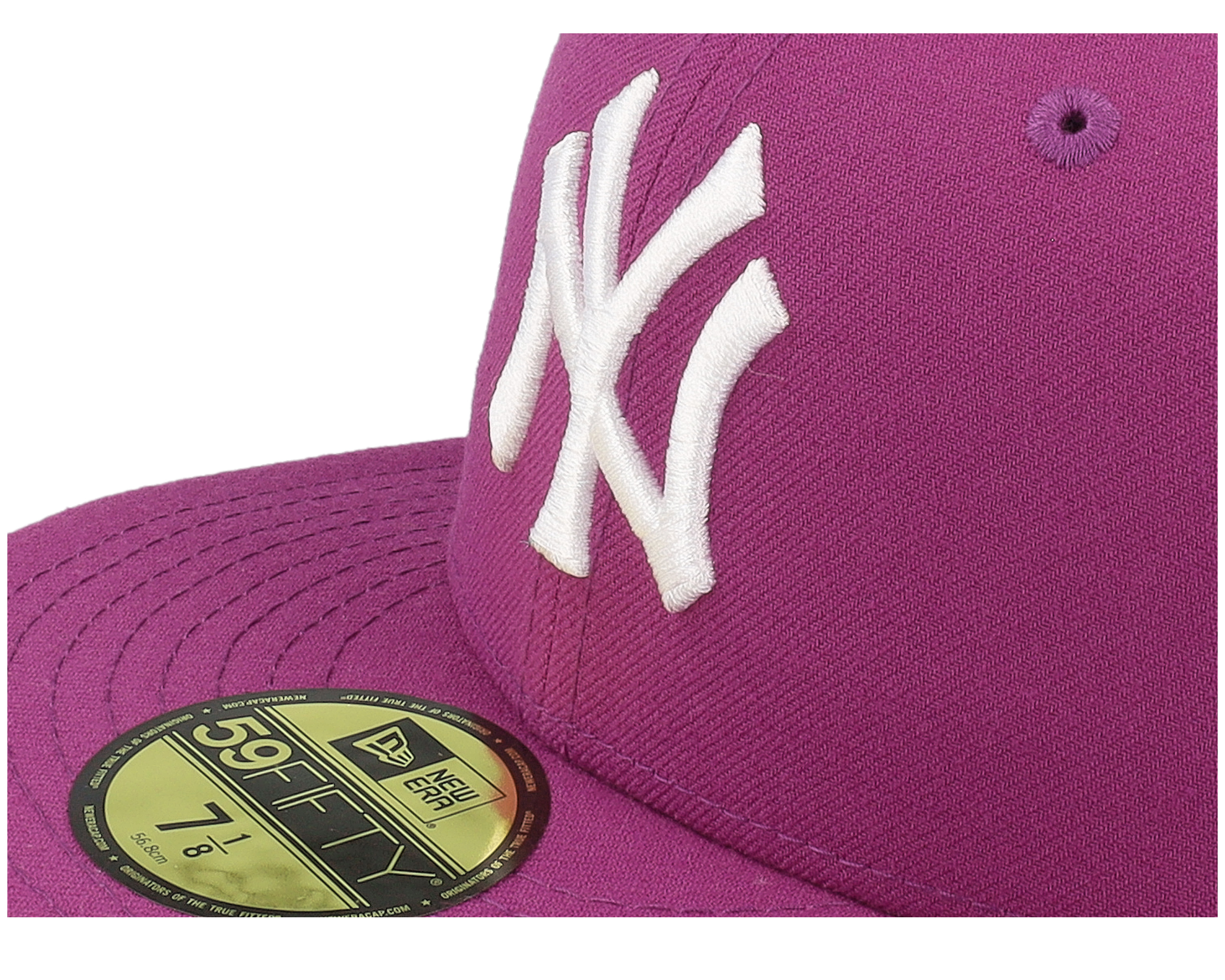 New York Yankees Quick Turn 59FIFTY Ws96 S Grape Fitted Hatstore