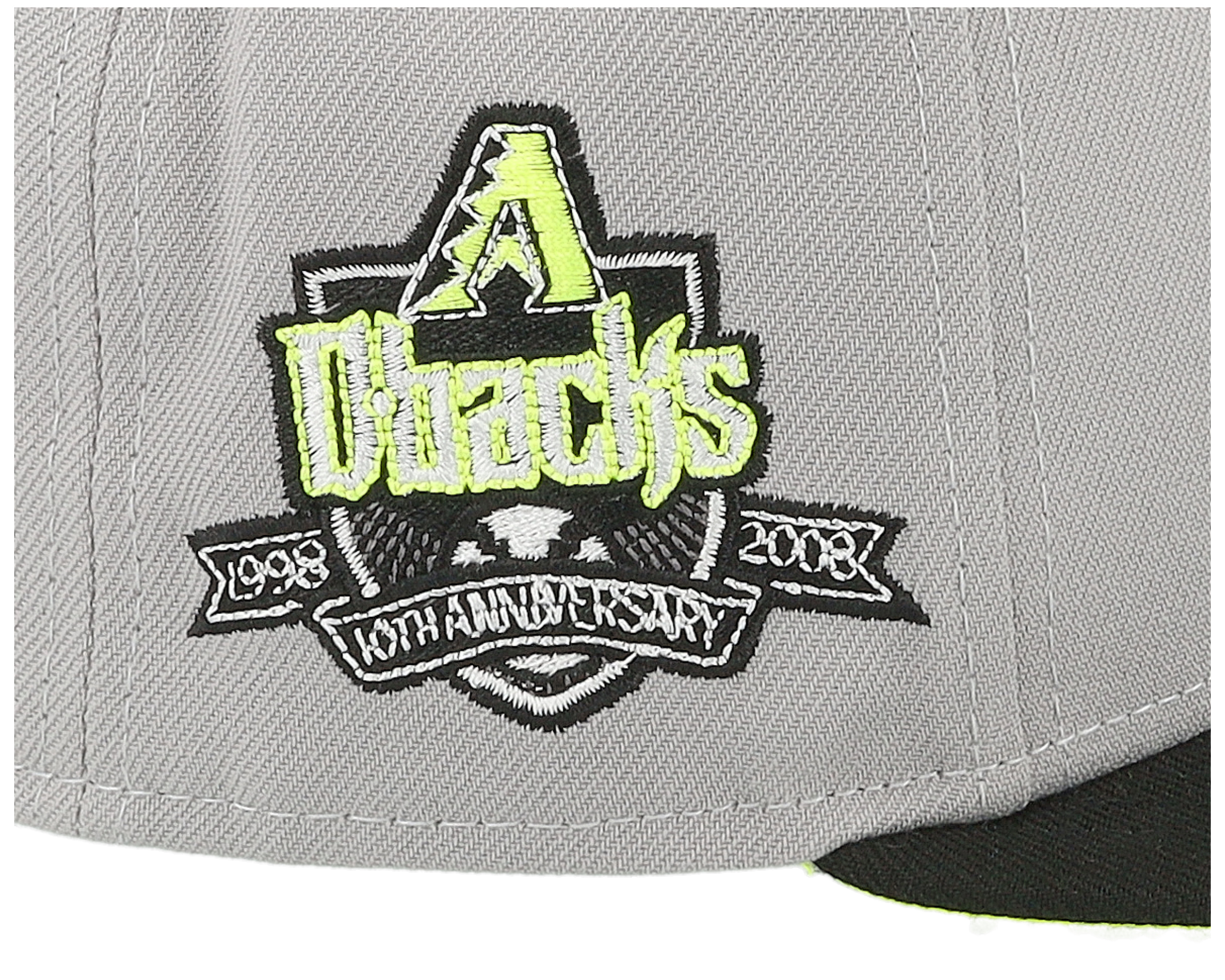 【海外限定】NEW ERA 59FIFTY Arizona Diamond Backs Gray&Neon Arizona Diamondbacks World Series New Era 59Fifty Fitted hat
