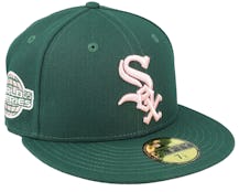 Chicago White Sox 59FIFTY Dark Green & Pink Undervisor - New Era