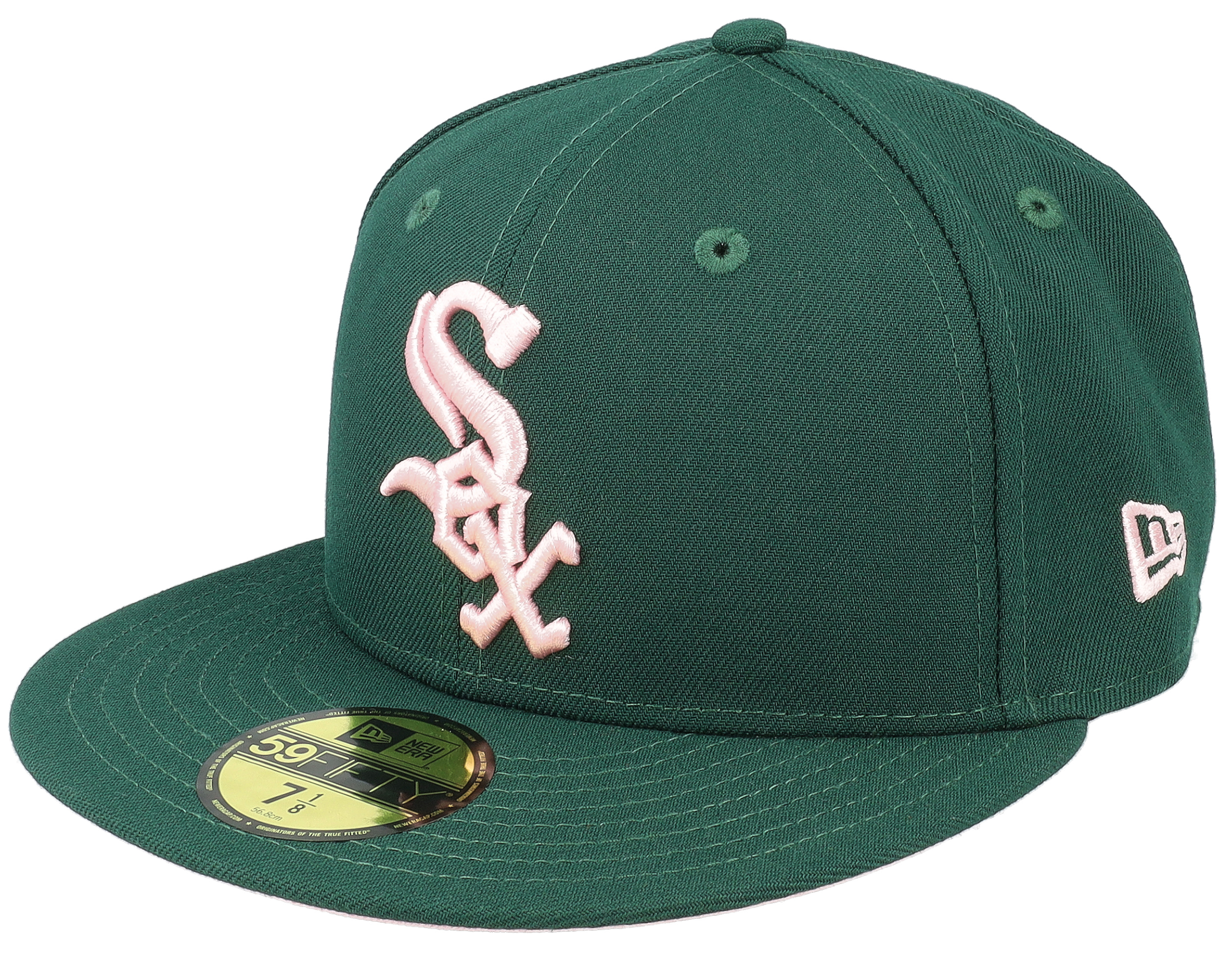 Chicago White Sox 59FIFTY Dark Green & Pink Undervisor - New Era