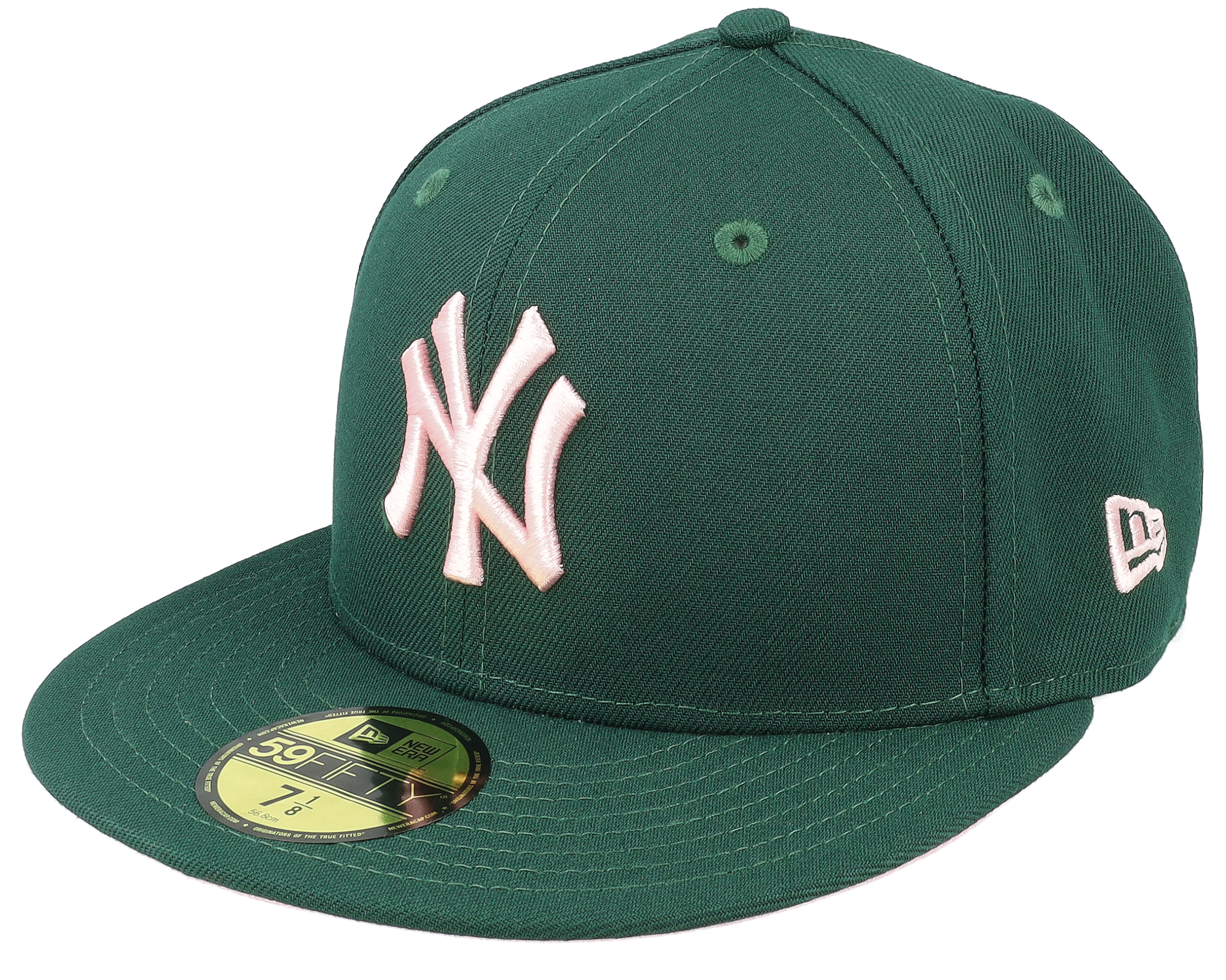 【海外限定】New Era 59FIFTY New York Yankees WS99 Dark Green New York Yankees Quick Turn 59FIFTY 99 Dark Green Fitted