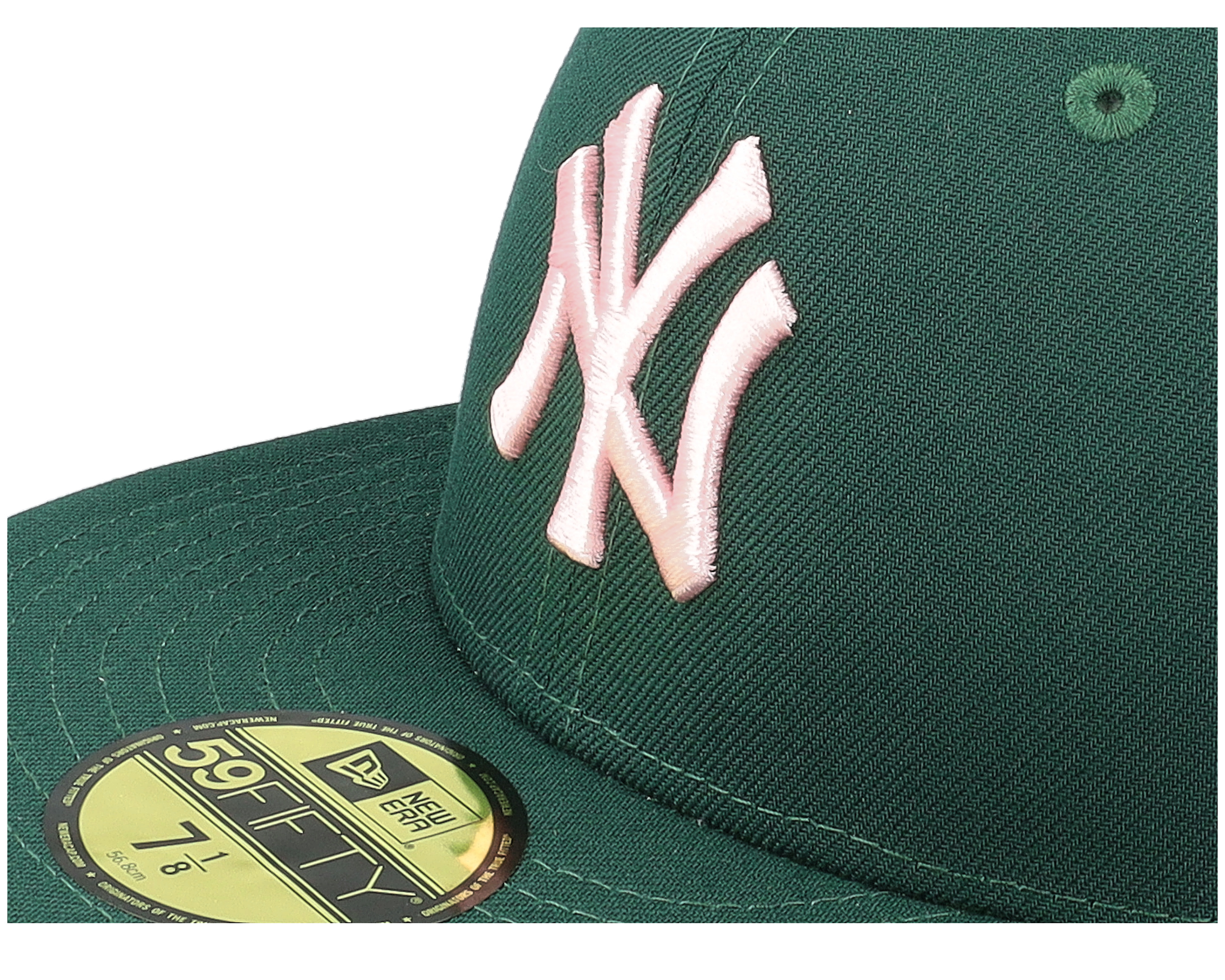 7 7/8 - New York NY Yankees 99 WS on sale Lime Green UV New Era Fitted Cap