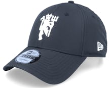 Manchester United FW Poly 9FORTY Black Adjustable - New Era