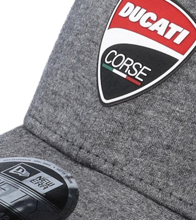 Ducati Corse Jersey 9FIFTY Stretch-Snap Heather Grey Trucker - New Era