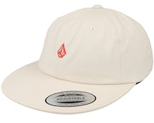 Full Stone Dad Hat Whitecap Strapback - Volcom