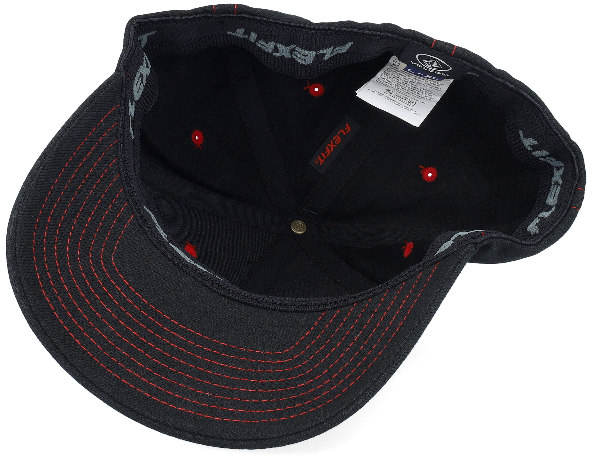Hot Tune Black Flexfit - Volcom | Hatstore.com