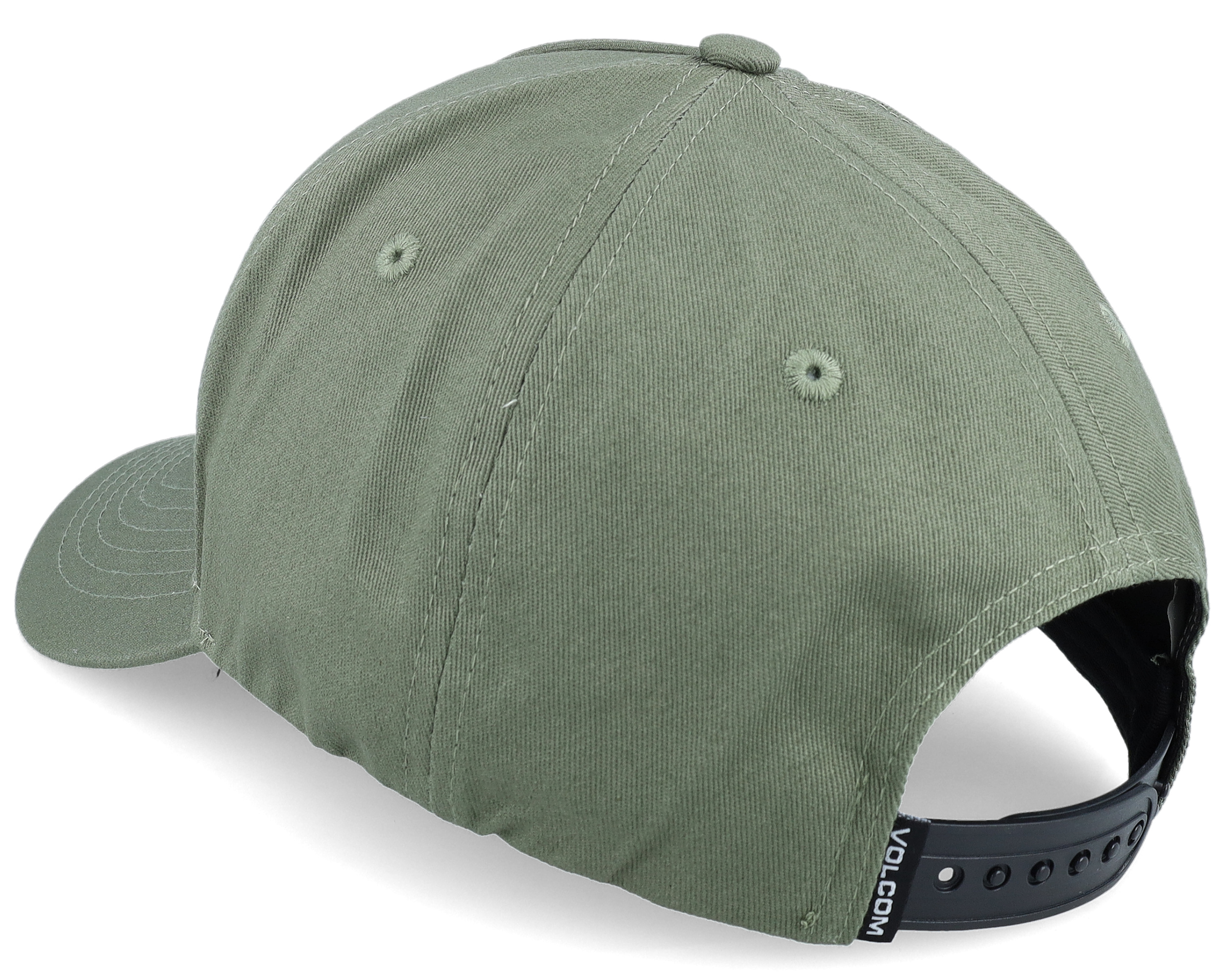 Embossed Stone Hat Light Olive A-Frame Adjustable - Volcom