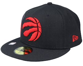 Toronto Raptors NBA 21 Back Half 59FIFTY Black Fitted - New Era