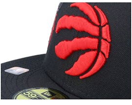 Toronto Raptors NBA 21 Back Half 59FIFTY Black Fitted - New Era