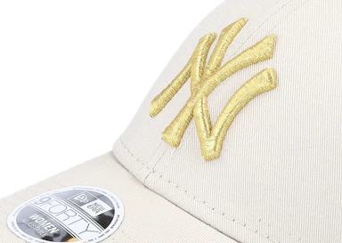 New Era Berretto Yankees Logo Metallico - Regolabile Per Donna, Taglia Unica - Foto 2