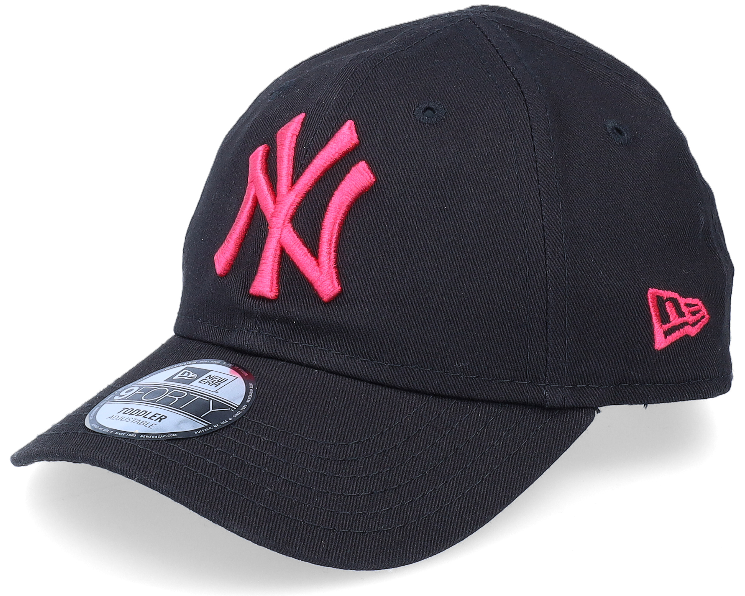 Kids New York Yankees Toddler League Essential 9FORTY Black/Pink ...