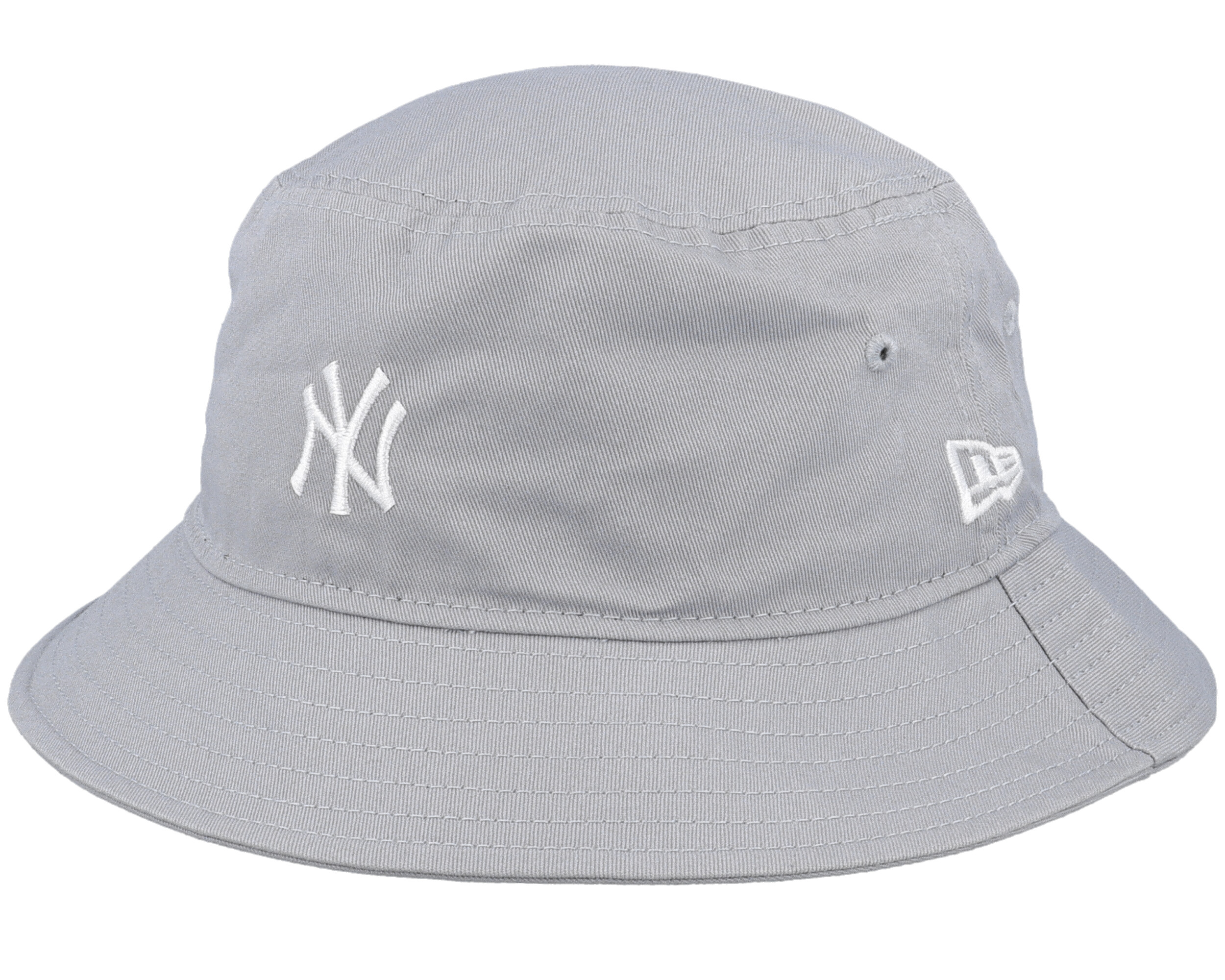 New York Yankees Team Tab Tapered Grey Bucket - New Era hat