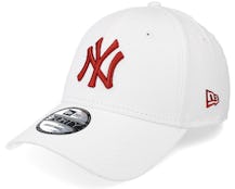 New York Yankees League Essential 9FORTY White/Red Adjustable - New Era