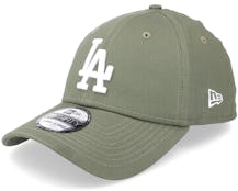 Los Angeles Dodgers League Essential 39THIRTY Olive/White Flexfit - New Era