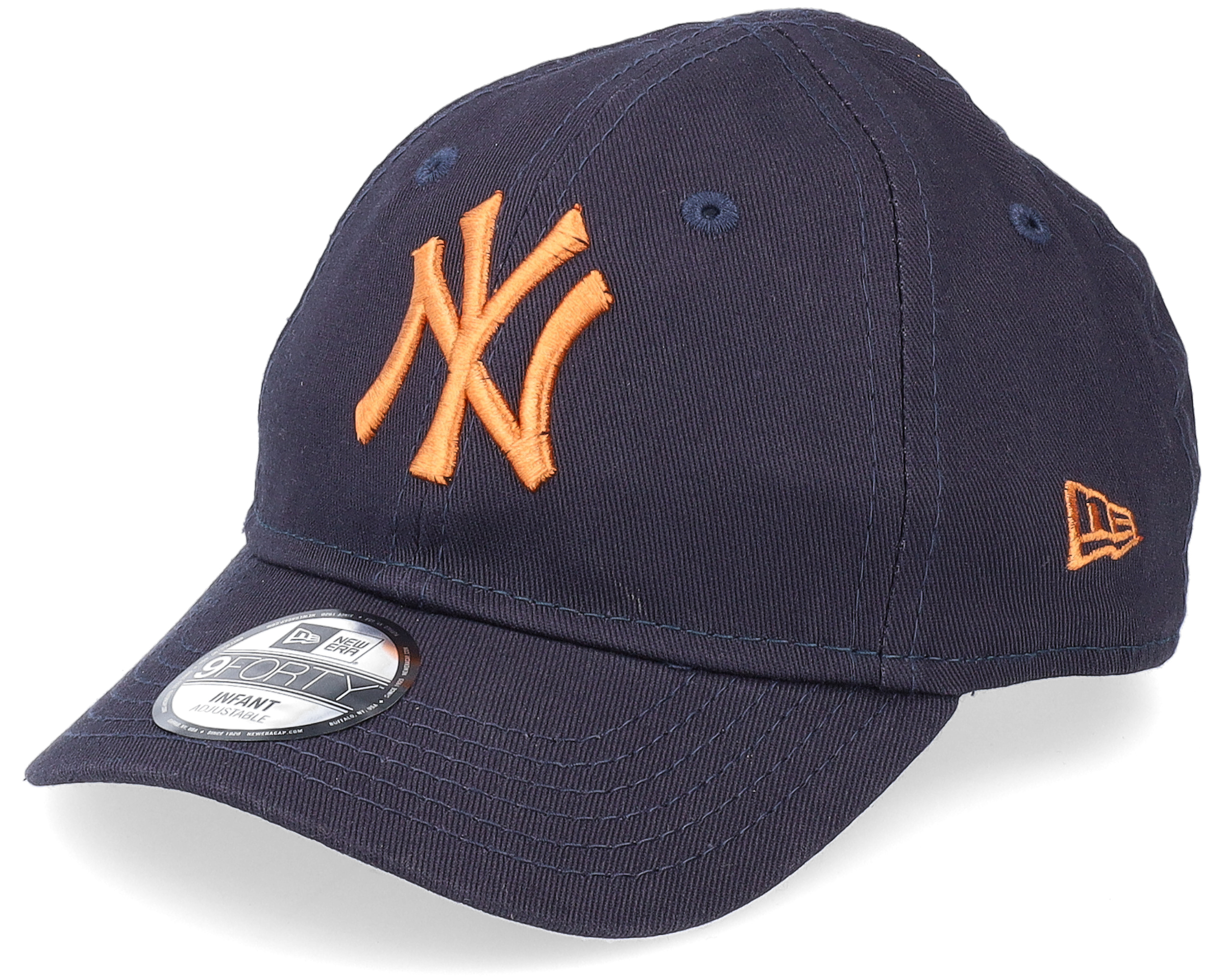 Kids New York Yankees Infant League Essential 9FORTY Navy/Toffee