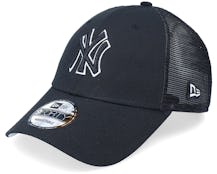 New York Yankees Home Field 9FORTY Black Trucker - New Era