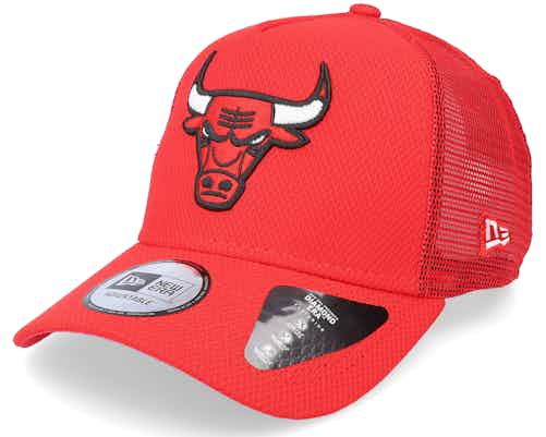 Chicago Bulls Diamond Era Red Trucker - New Era