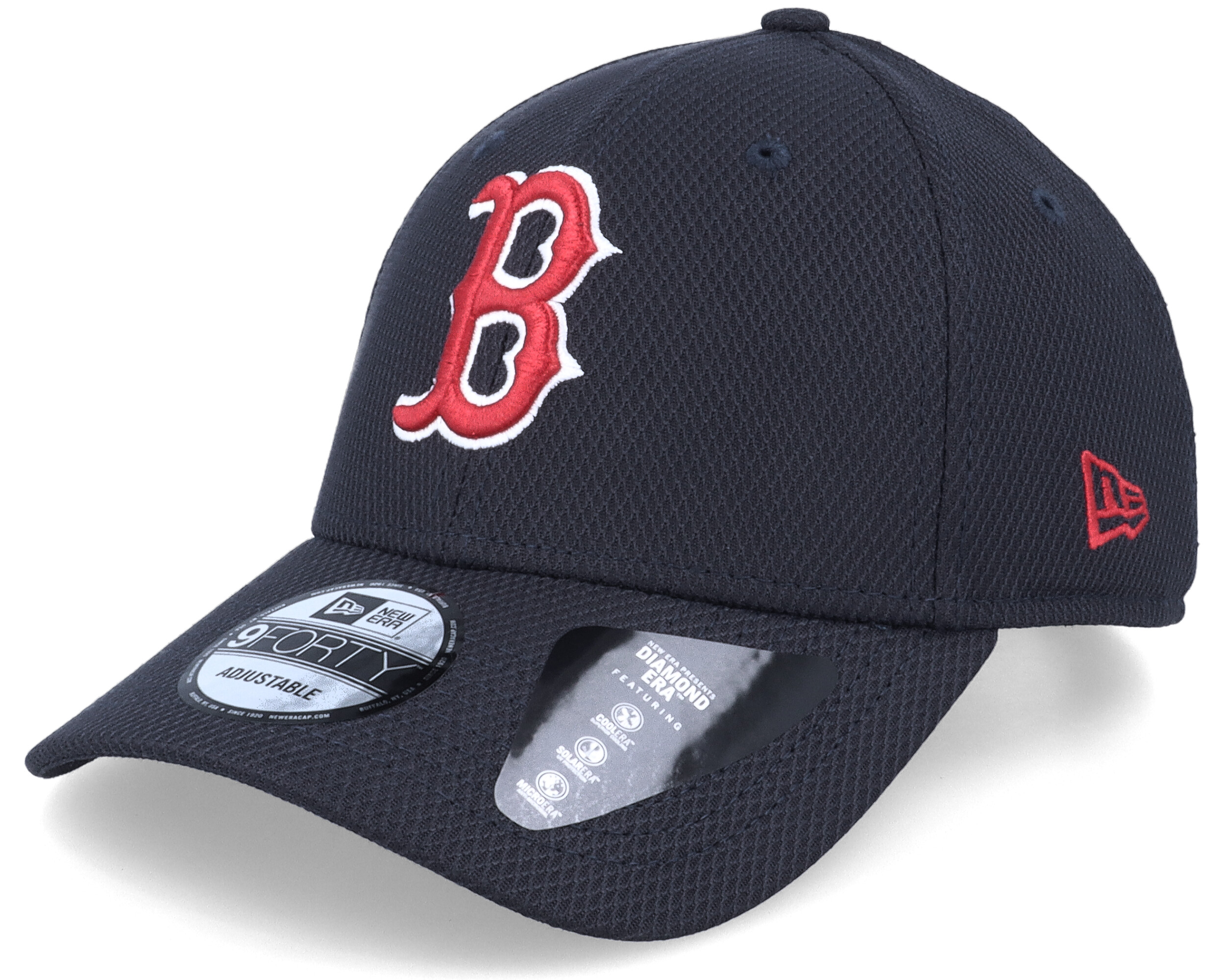 Boston Red Sox Diamond Era 9FORTY Navy/Red Adjustable - New Era cap ...