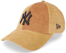 New York Yankees Cord 9FORTY Tan Adjustable - New Era