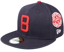 Boston Red Sox Cooperstown Patch 59FIFTY Navy Fitted - New Era