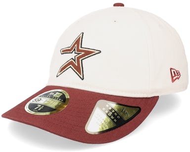 New Era Coops 59Fifty Rc Houston Astros Cap (maroon/beige)