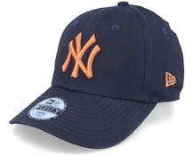 New York Yankees League Essential 9FORTY Navy/Toffee Adjustable - New Era