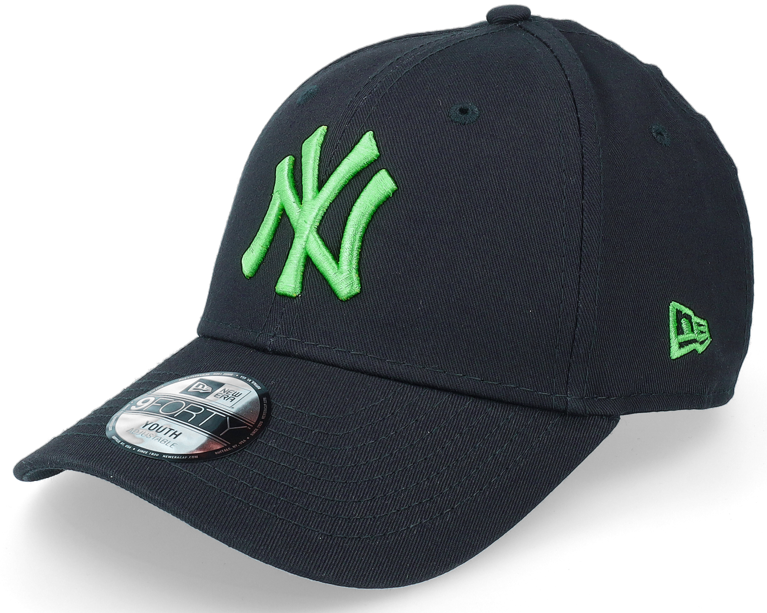 Grey New Era MLB 9FORTY New York Yankees Cap Junior