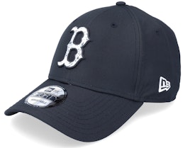 Boston Red Sox Black White 9FORTY Black Adjustable - New Era