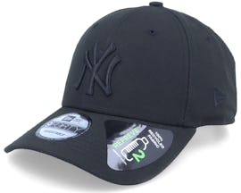 New York Yankees Black Base 9FORTY Black Adjustable - New Era
