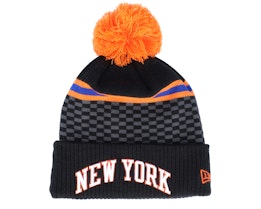 New York Knicks NBA21 City Off Knit Black Pom - New Era