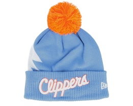 Los Angeles Clippers NBA21 City Off Knit Light Blue Pom - New Era