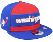 Washington Wizards NBA21 City Off 9Fifty Royal/Red Snapback