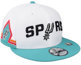 San Antonio Spurs NBA21 City Off 9Fifty White/Teal Snapback - New Era