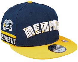 Memphis Grizzlies NBA21 City Off 9FIFTY Navy/Yellow Snapback - New Era