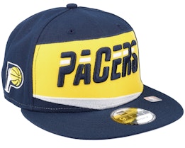 Indiana Pacers NBA21 City Off 9FIFTY Yellow/Navy Snapback - New Era
