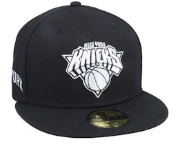 New York Knicks NBA City Alt Cw 59FIFTY Black Fitted - New Era