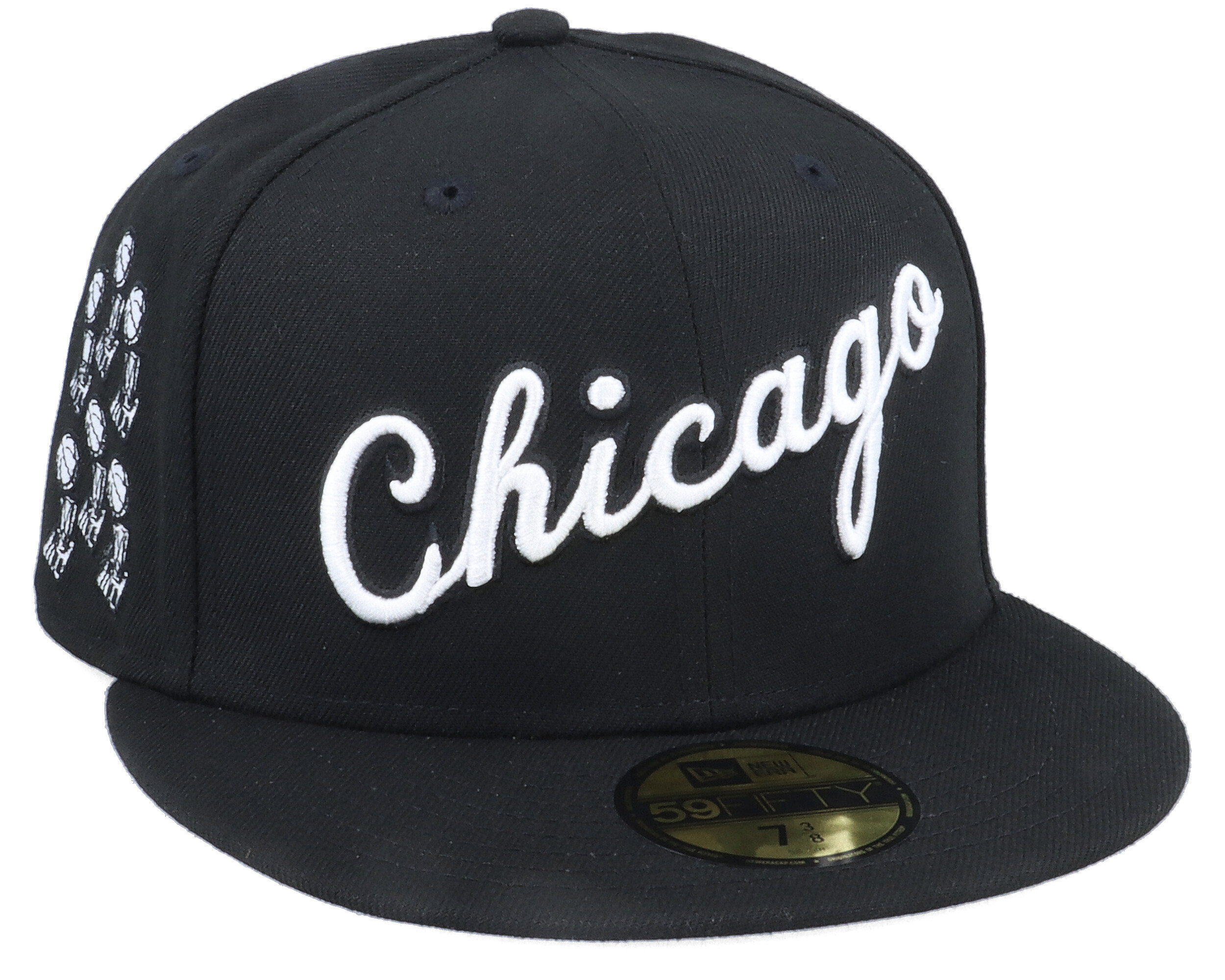 black fitted new era hat