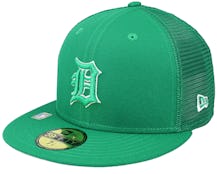 Detroit Tigers MLB St Pats 59FIFTY Green Mesh Fitted - New Era