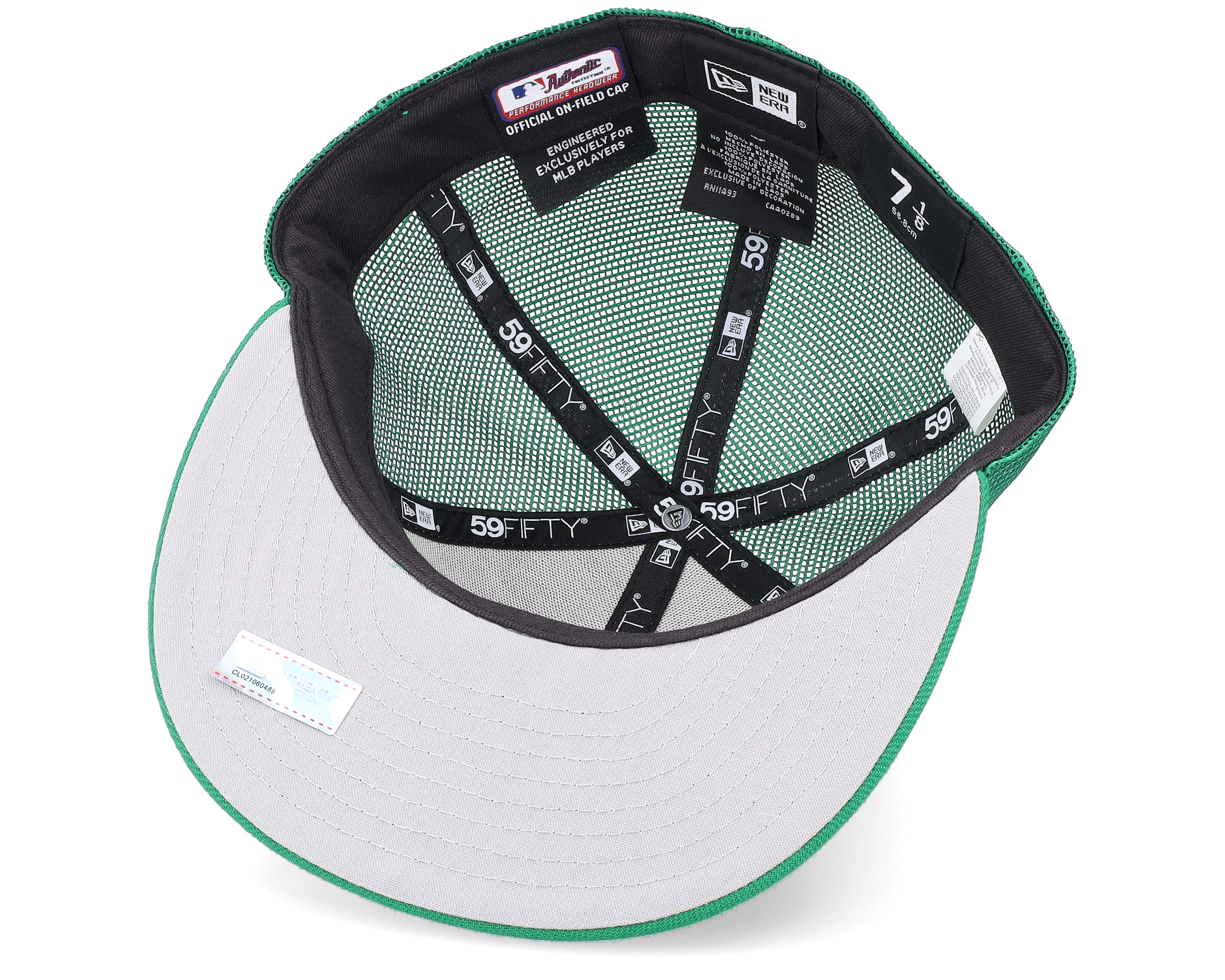 【US限定】NEW ERA 59FIFTY Chicago White Sox St Pats Green Chicago White Sox MLB St Pats 59FIFTY Green Mesh Fitted